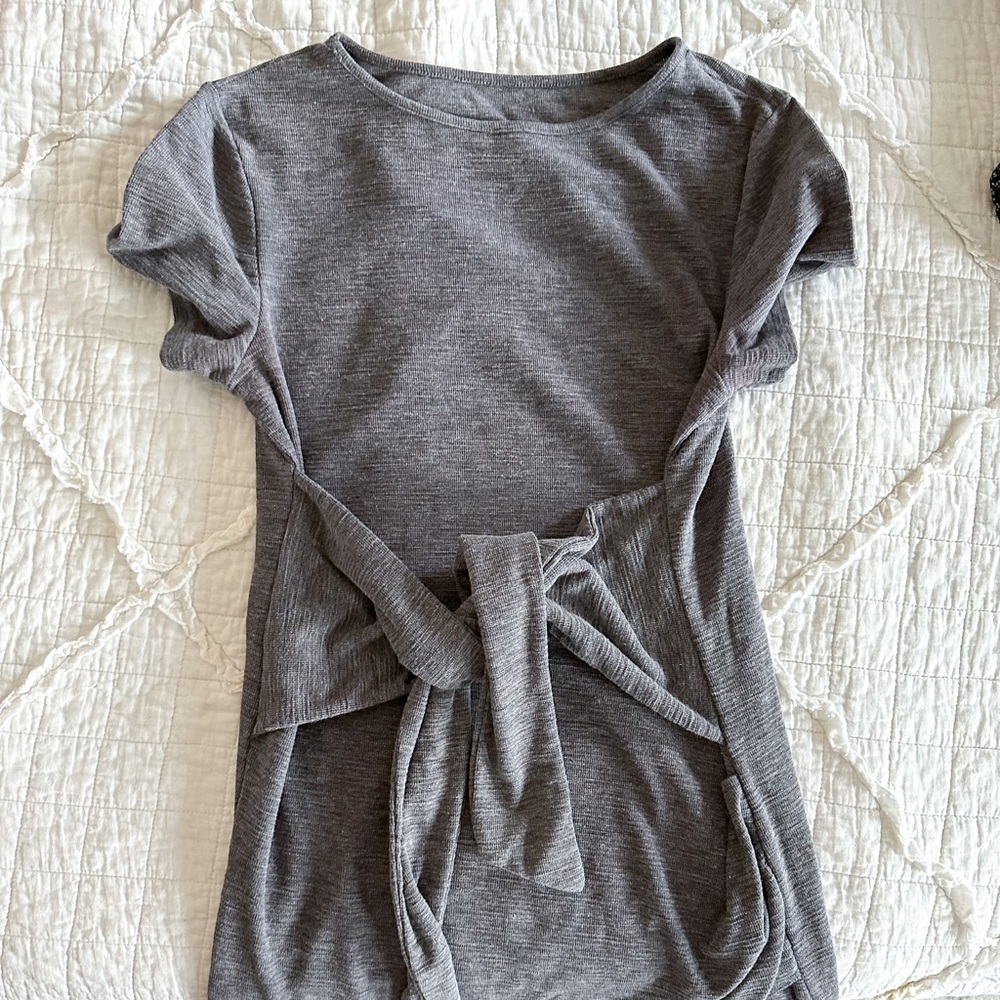 Grey Mini Dress